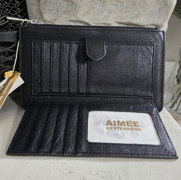 Amie Kestenberg Kansas zip top wristlet - Picture 2 of 5